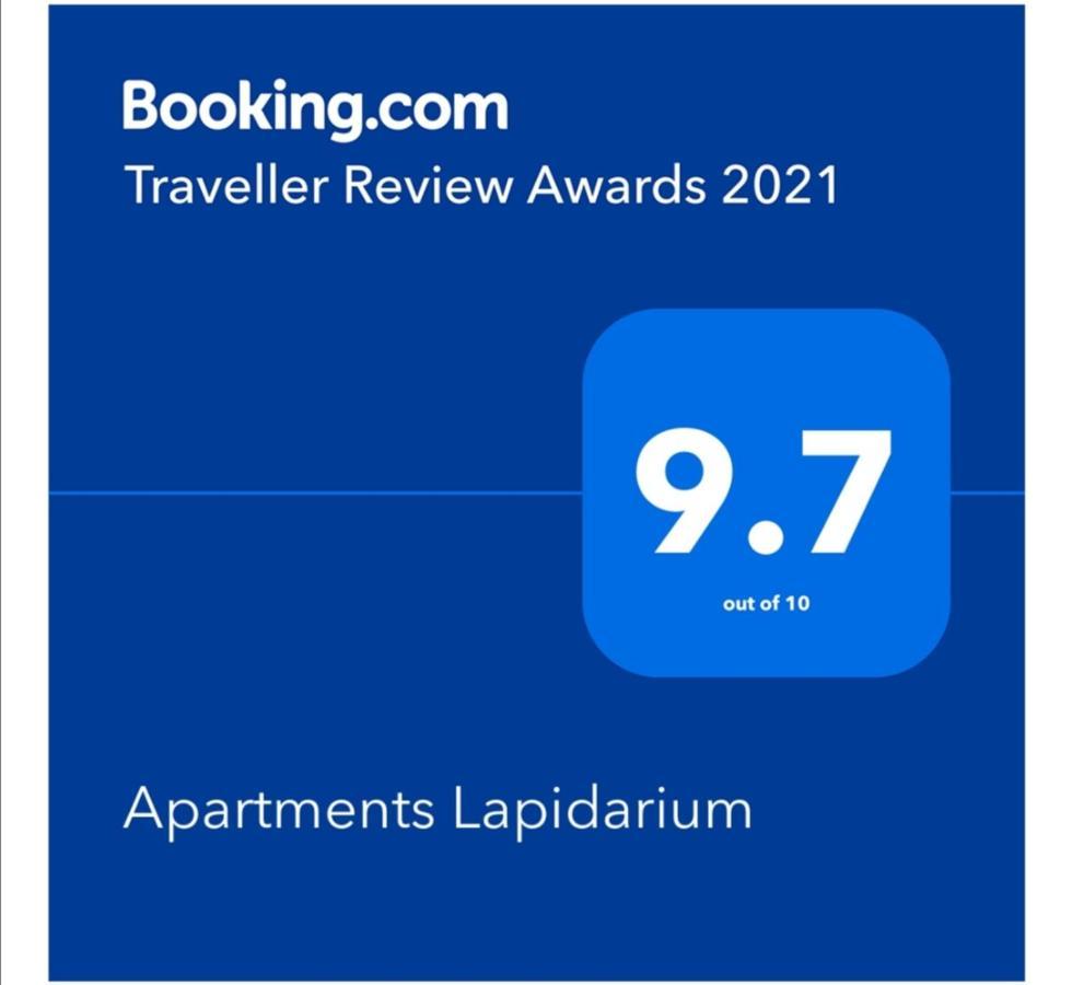 Apartments Lapidarium Ohrid Bagian luar foto